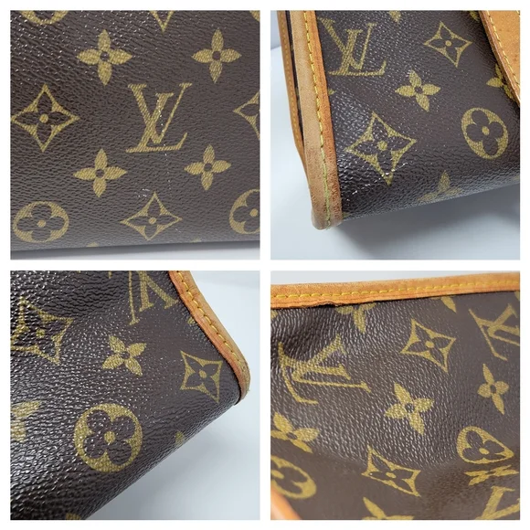 LOUIS VUITTON Popincourt Monogram Leather Tote Bag - Picture 11 of 11